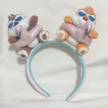 디즈니랜드 디즈니 머리띠 칩 데일 써니 써니 썸머