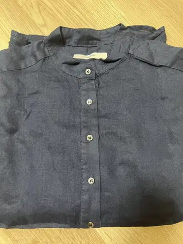 프레임워크 프렌치 린넨 밴드 카라
