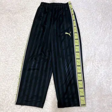 고품질 푸마 트랙 팬츠 PUMA 그린 저리 y2k S 사이즈