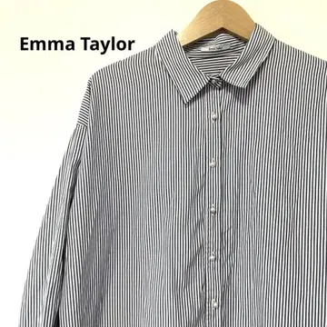 Emma Taylor 펄 버튼 오버 사이즈 셔츠
