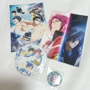 Free! 캔뱃지 엽서