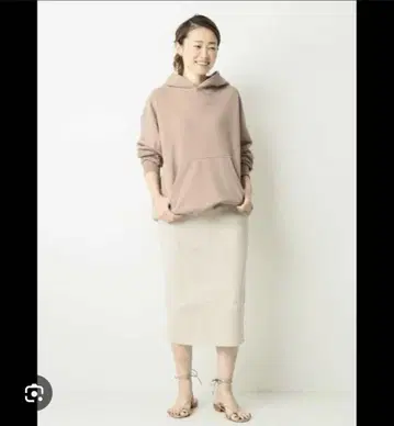Deuxieme Classe 두지엠 클라세 리브 니트 타이트 스커트