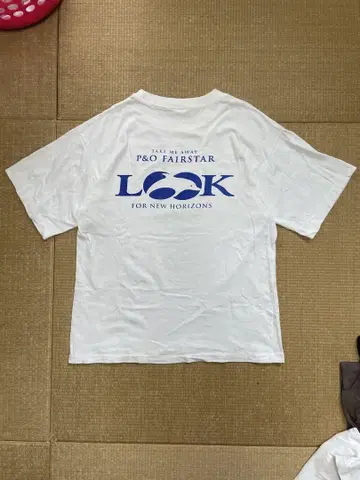 P&O Fairstar LOOK 티셔츠 90s