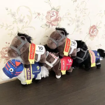 서러브레드 컬렉션 마스코트 볼 체인 5개 묶음 판매