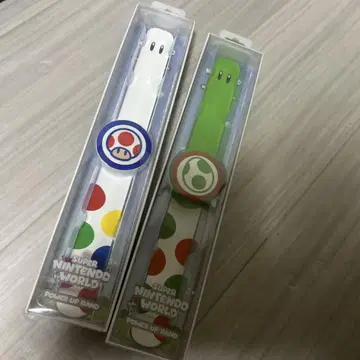 파워 업 밴딩 토드 요시 2개 세트