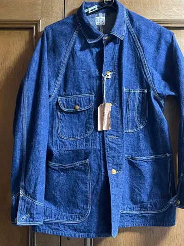 오어슬로우 인디고 커버올 사이즈 1 새상품급