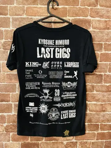 히무로 쿄스케 LAST GIGS 티셔츠 미사용품