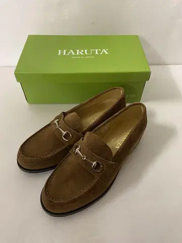 A part by HARUTA 비트 로퍼 카멜 23.5