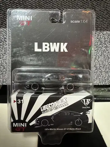 LIBERTYWALK LBWorks 닛산 GT-R 매트 블랙