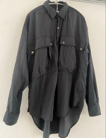 KATHARINE HAMNETT PRACHUTE SHIRT 블랙 M