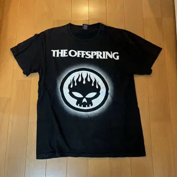 THE OFFSPRING 프레임 스컬 티셔츠 블랙