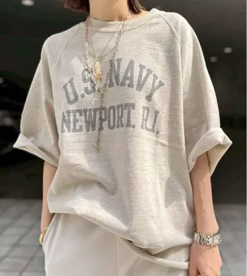 L'Appartement 레미 리프 NEWPORT RAGLAN TEE