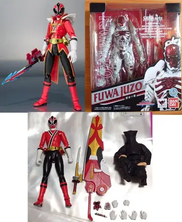 S H Figuarts 신켄 레드 흑자 후바 주조 하이퍼 신켄 레드