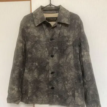 RadmesS MEN'S BIGI 밀리터리풍 디자인 자켓 얇은 소재 데님