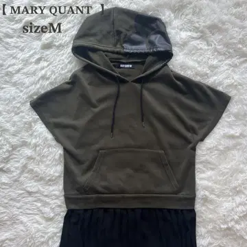 MARY QUANT 마리콴트 후드 부착 원피스 올리브 사이즈 M