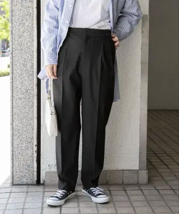 FORK&SPOON / ideal stretch 투 턱 팬츠