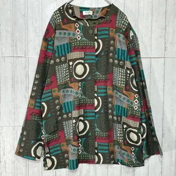 SOUTHHILL 얇은 소재 노카라 롱 자켓 브라운 [M~XL] 일본제