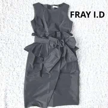 새상품급 프레이 아이디 FRAY I.D 페플럼 원피스 결혼식 포멀