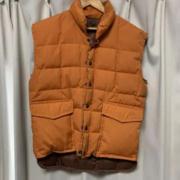 SKI DADDLE 80s 다운 베스트 나일론 무지