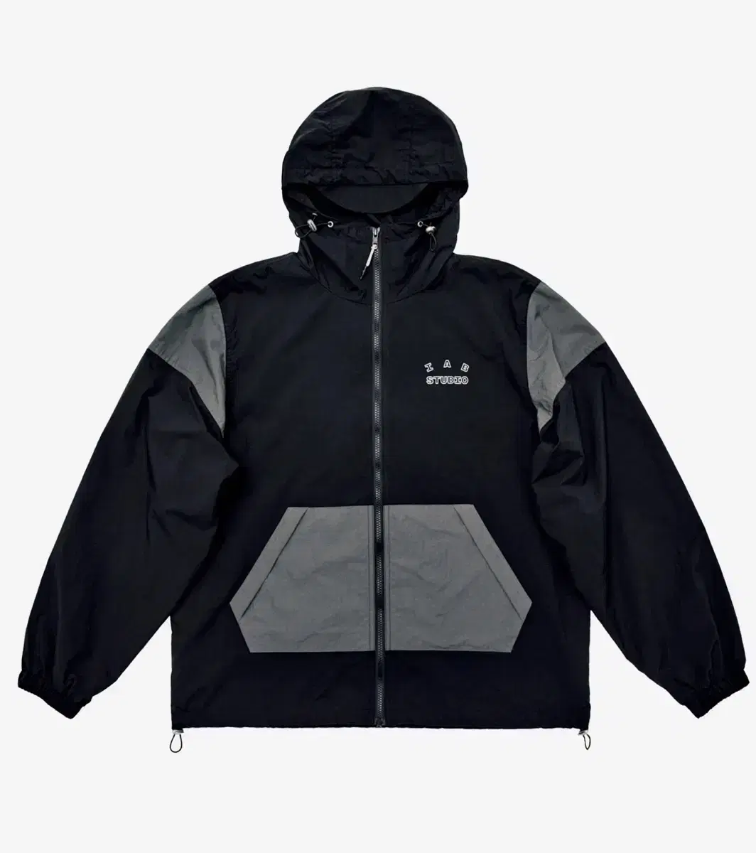 IAB Studio wind jacket pack black silver