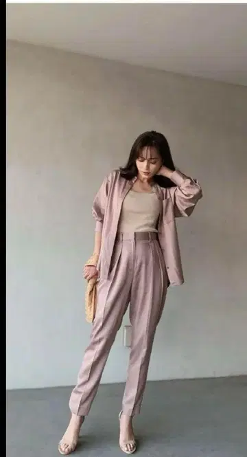 셋업 anuans S 사이즈 베이지