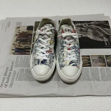 ALL STAR 꽃무늬 로우컷 스니커즈