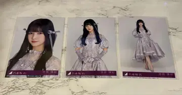 노기자카46 브로마이드 이케다 에이사 네이블 오렌지 봉입