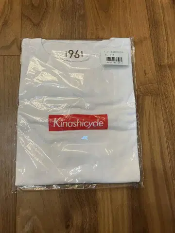 기나시 사이클 화이트 티셔츠 XL