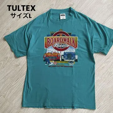 [초레어] TULTEX 티셔츠 90's 레어 컬러 L BOARDWALK