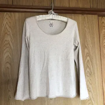 헴프 코튼 두꺼운 원단 플레어 슬리브 키나리