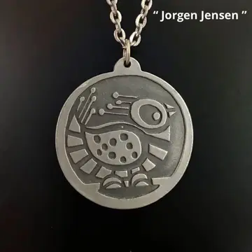 빈티지 펜던트 목걸이 "Jorgen Jensen"
