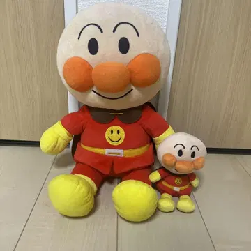 호빵맨 봉제 인형 대소 세트