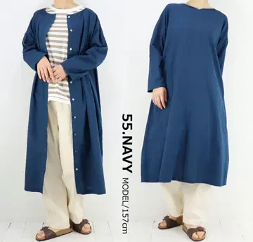 YARRA 2way 롱 셔츠 원피스