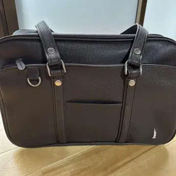 이스트 보이 스쿨 백 초콜릿 색 핑크 여신 자수