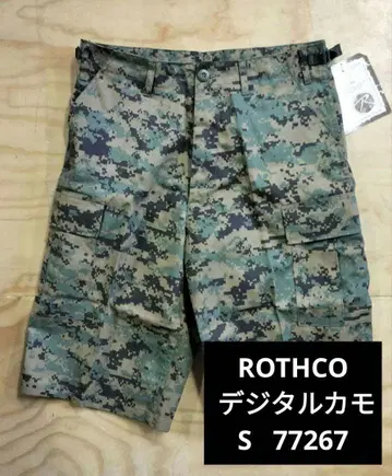 미사용 새상품 로스코 숏팬츠 S 디지털 카모 77267 roth024