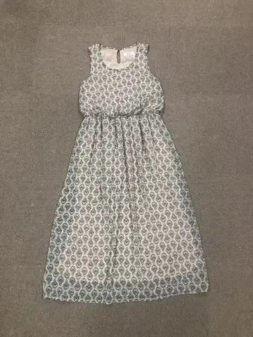 archives 1984 꽃무늬 슬리브리스 원피스