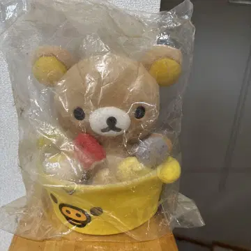 리락쿠마 봉제 인형 바스켓 포함