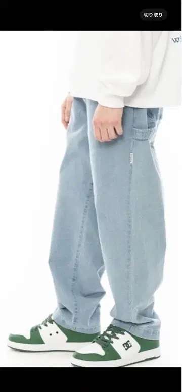 엘리먼트 와이드 페인터 데님