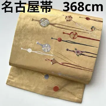 나고야 오비 순수 실크 헤어콤 귀여운 오비(약 27.3cm) U-5063