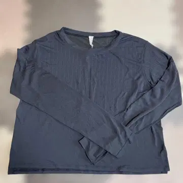 Lululemon 블랙 긴팔 티셔츠 사이즈 12