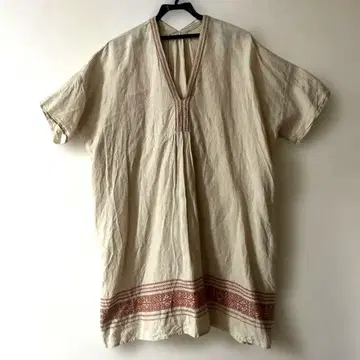 네스트로브 nest Robe 튜닉 린넨 100% 베이지