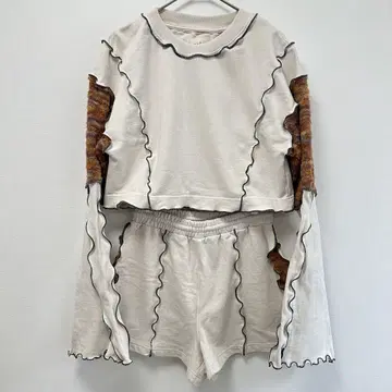 타이다이 믹스 셋업 구제 의류 리메이크