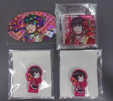 WIND BREAKER 츠바키노 유 VASARA 아크릴 블록 3개 세트