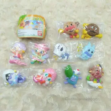 가자! 호빵맨 끈적끈적 45 전 10종 풀 컴프