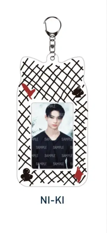 ENHYPEN 니키 트레이딩 카드 케이스 포토 카드 홀더