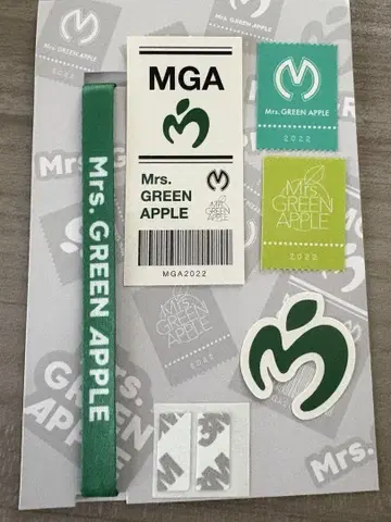 Mrs. GREEN APPLE Unity 스티커 세트