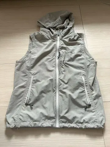 90년대 00년대 mont-bell 후드 나일론 조끼 Y2K