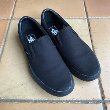 Vans V98CLA 블랙 슬립온 24cm