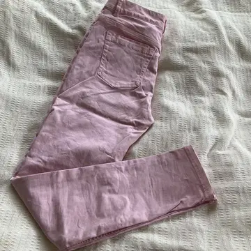 이에나 핑크 코튼 팬츠