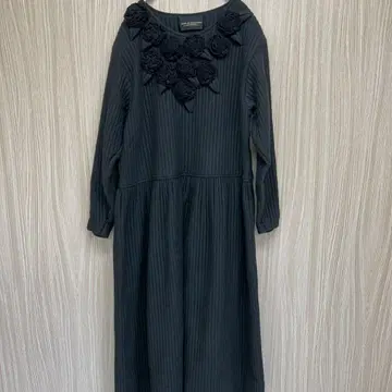 ROBE DE POTECHINO 다크 그레이 긴팔 원피스